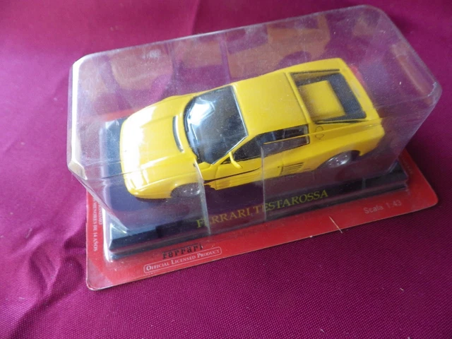 promo  FERRARI  TESTAROSSA  1/43   NEUF DANS SON EMBALLAGE D ORIGINE