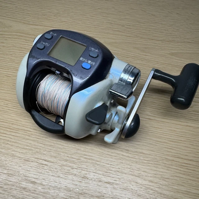 リール DAIWA SUPER TANACOM-X 500cp Daiwa SUPER TANACOM X 500CP Electric Reel - Auto Jigging
