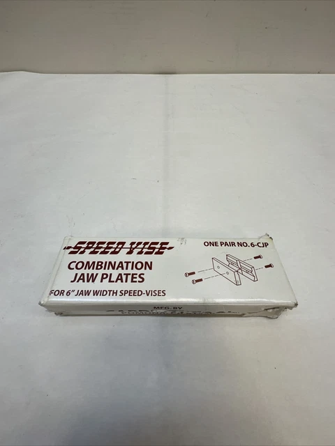 Cardinal 6" Wide Combination Jaw Plates - 6-CJP