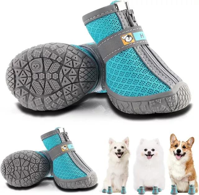 Dog Boots For Small Dogs Paw Protectors Dog Shoes Dog Snow Rain Boots 4PCS