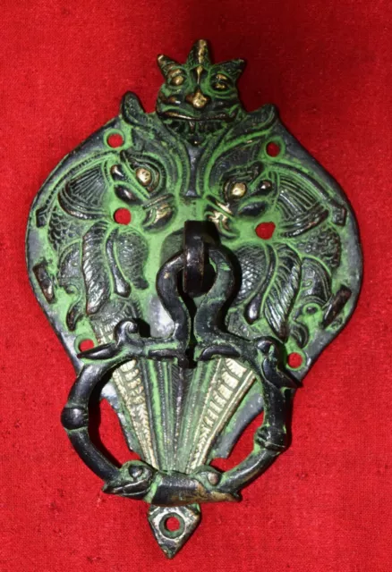 Brass Peacock Design Door Knocker Cabinet Wardrobe Pull Home Deco Door Ring WG15