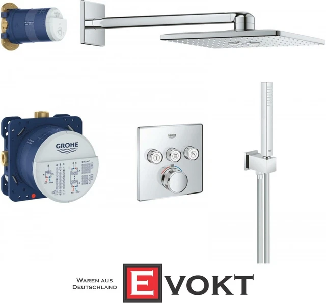 GROHE SMARTCONTROL CONCEALED Shower System with Rainshower 310