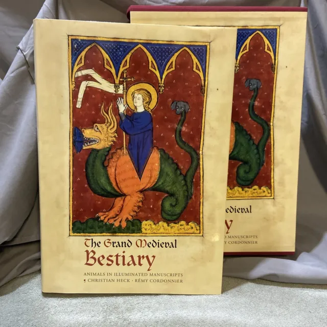 THE GRAND MEDIEVAL BESTIARY Animals in Illuminated Manuscripts With Slipcase