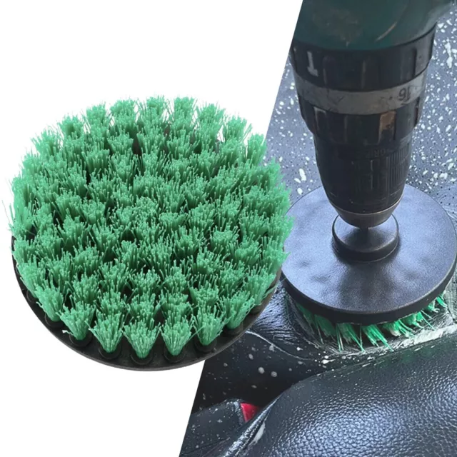 Durable Perceuse Brosse 1pcs Brosse Set Voiture Détail Outils for Tapis Leather