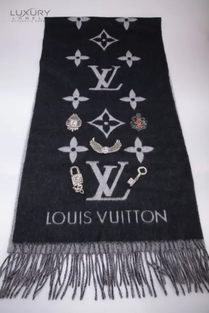 Louis Vuitton - Reykjavik Scarf - Cashmere - Marron Fonce - Women - Luxury