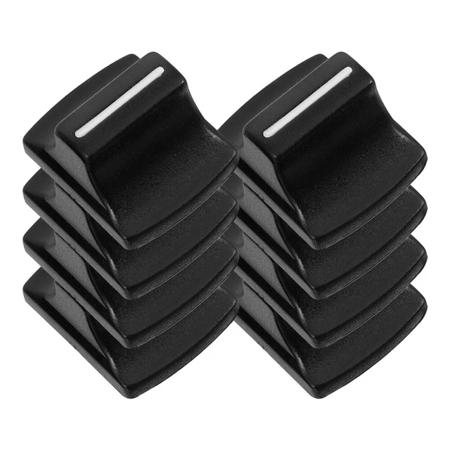 8PCS FADER KNOBS Slider Console Mixer Replacement Fader Caps Straight