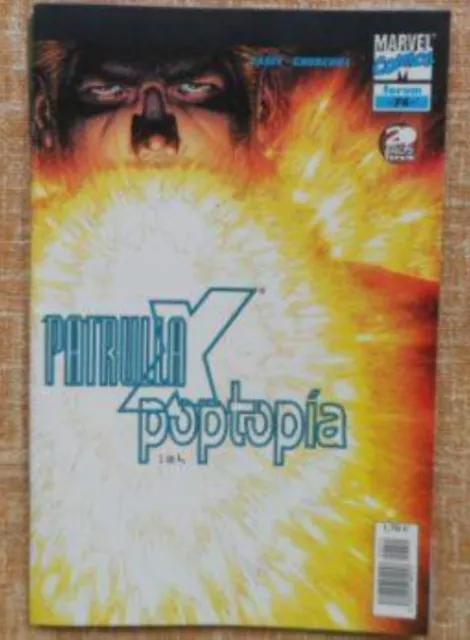 La Patrulla X, nº 74, 75 y 76, Poptopía, 2002, Forum, Marvel Comics, Joe Casey /