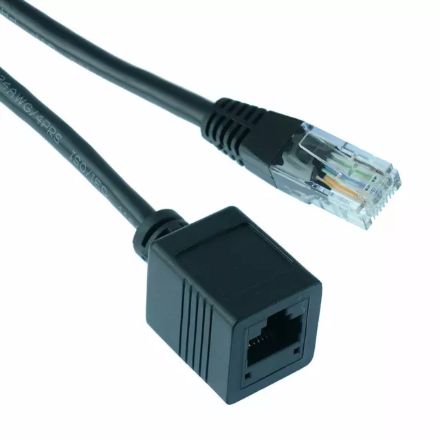 3m RJ45 Cat5e Network Ethernet Extension Cable Male to Female