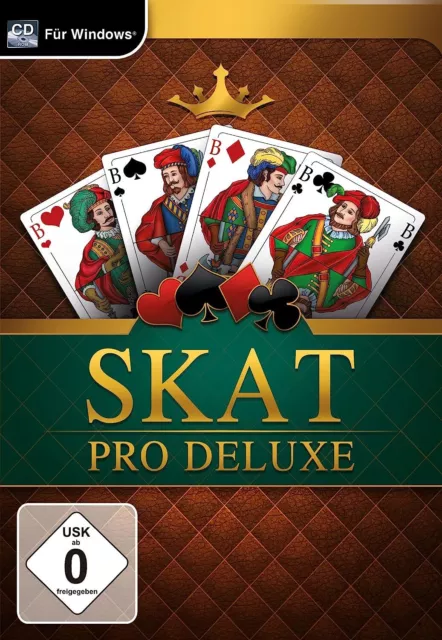 PC Spiel Skat Pro Deluxe für Windows Vista/7/8/10 DVD Versand NEUWARE