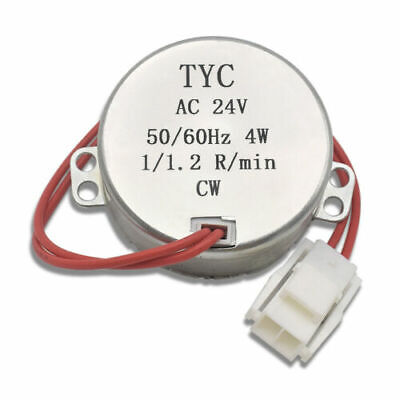 Tyc 50Hz synchronmotor CCW & CW 4W AC 24V motor síncrono Synchron 1/1.2 r/min 