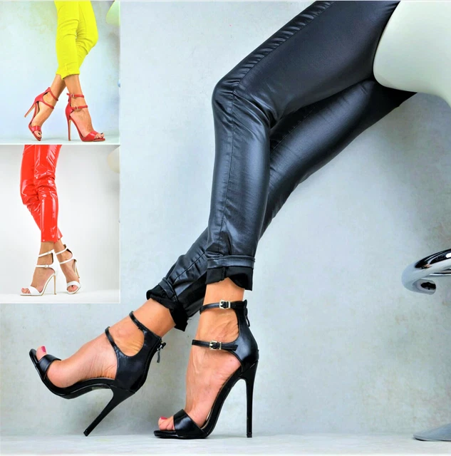 NUOVI sandali di lusso designer scarpe da donna punta aperta tacchi alti décolleté festa