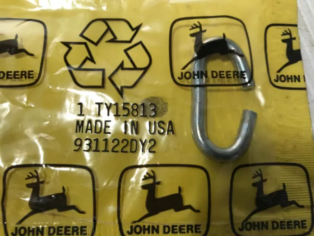 TY15813  GENUINE John Deere Original Equipment  TIRE CHAIN HOOK