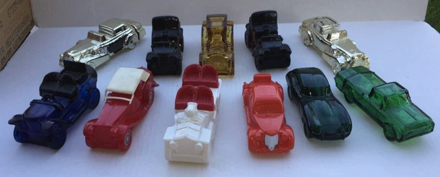 11 Avon Empty Bottles Decanters Lot #5 Cars Vehicles