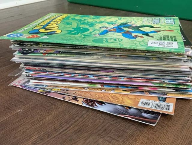 48x DC Comics lot of early 90's Adventures of Superman #500-#591 VF/NM LOT
