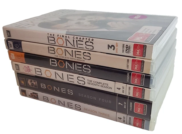 BONES COMPLETE SERIES DVD Seasons3,4,7,9,10, final Region 4 Complete ...