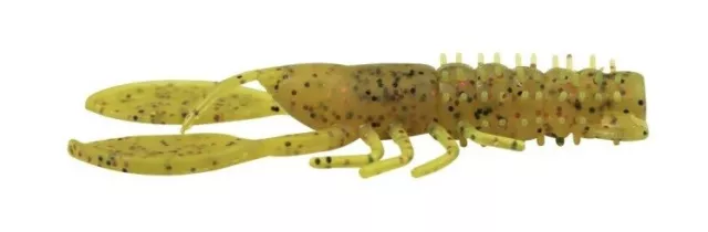 FOX RAGE Creature Crayfish 9cm Oro Brillante 6 Pezzo Granchi Esca IN Gomma