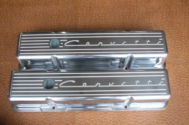 Corvette Chevy SB Your Choice Tall or Stock Height Valve Covers Only 1 Pair