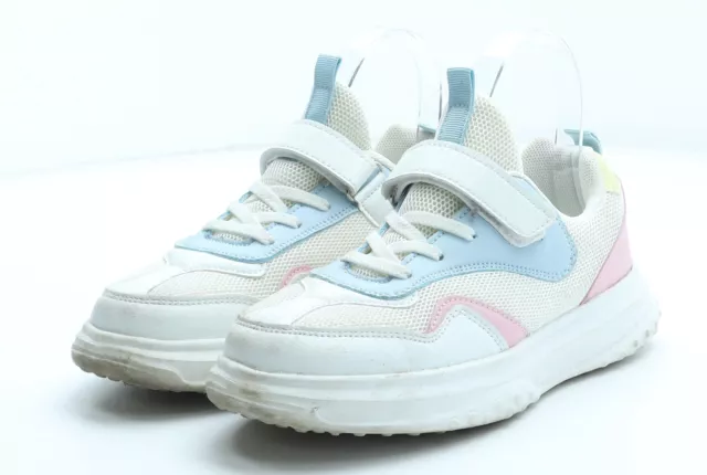 Preworn Womens Multicoloured Synthetic Trainer UK EU - Estimated UK Size 5