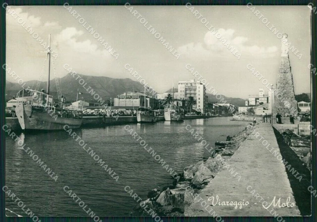 Lucca Viareggio PIEGHINE Foto FG cartolina KV7958