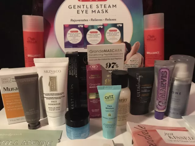 Ulta 18 Piece Skincare Makeup hair Plus More