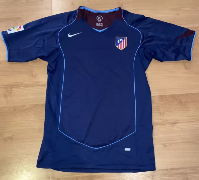 Camiseta Atletico De Madrid Visitante Temporada 2004/2005 Oficial