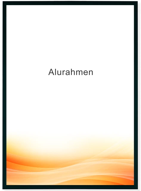 Alurahmen Star (50 X 70 Cm, Schwarz