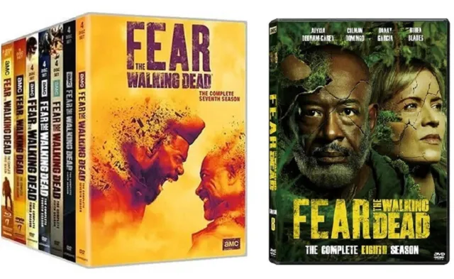 Fear the walking dead: The Complete Series, Season 1-8 on DVD, TV-Serie
