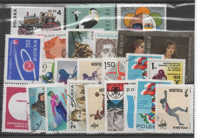 Briefmarken Polen gestempelt und postfrisch Querbeet (95)