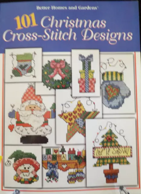 101 Christmas Cross-Stitch  Leaflet from Better Homes and Gardens