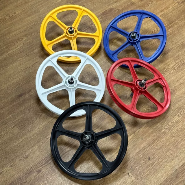 SKYWAY TUFF MAG Wheels Cassette 9T Pair Front Back Old New School BMX 229.99 PicClick UK
