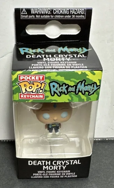 Funko Pocket POP! Keychain Rick and Morty Death Crystal Morty Vinyl Figure