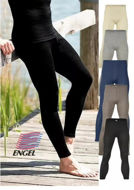 ENGEL Herren Leggins  Merino kbT Wolle Seide Unterhose GOTS 46 48 50 52 54 56