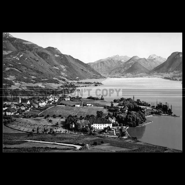 Photo L.000901 TALLOIRES LAC D'ANNECY HÔTEL DE L'ABBAYE 1895