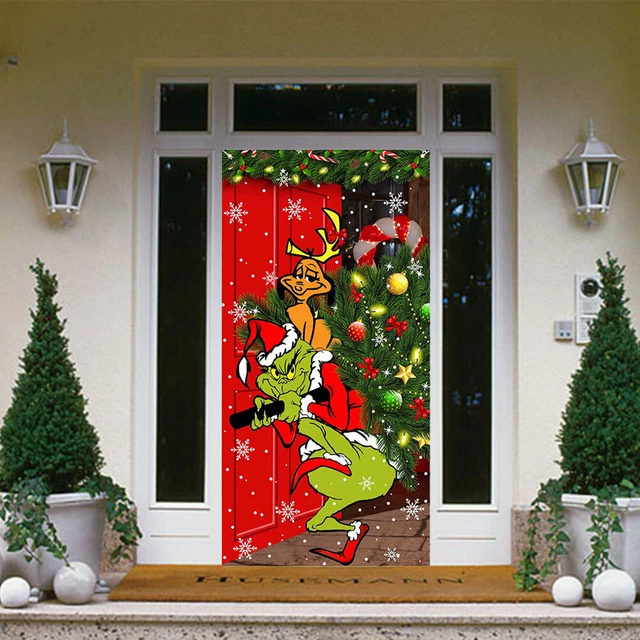 ZFFLYH Halloween Garagentor Abdeckung 8x7FT - Grusel Deko Mit Forest Ghost Design