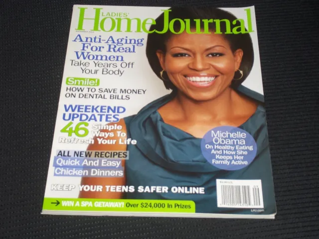 2010 September Ladies Home Journal Magazine - Michelle Obama Cover - E 2993