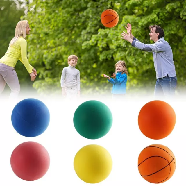 Newest Silent Basketball Indoor Training Foam Ball High-Density> Uncoated R3T0