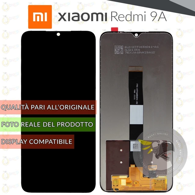 Écran LCD + Vitre Tactile Pour Xiaomi Redmi 9A (M2006C3LG, Etc.) - Bleu, Neuf, Marque Visiodirect, Garantie 1 An