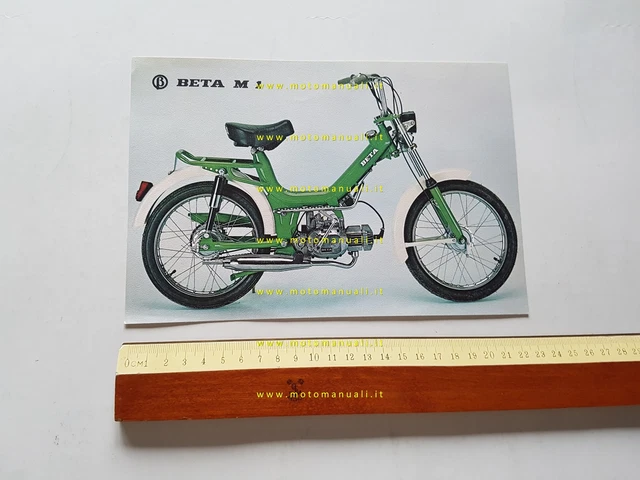 Beta 50 M 1 depliant italiano originale