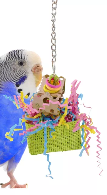 1070 Swiss Bag Bird Toy Parrot cage toys cages cockatiel parakeet budgie conure