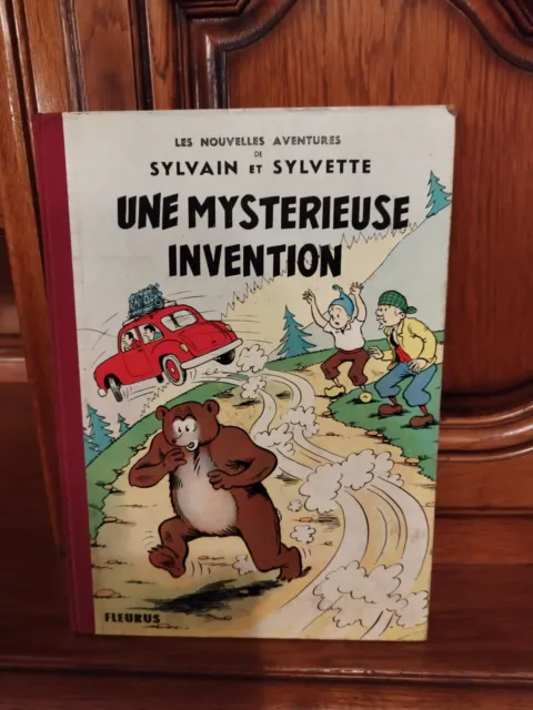 sylvain et sylvette  une mystérieuse invention fleurus eo 1965