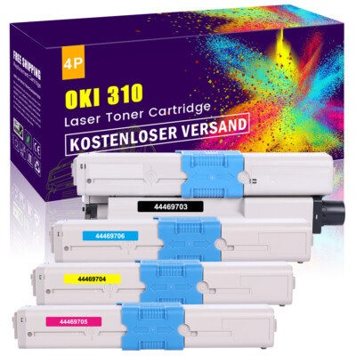 2x XXL TONER PER OKI c310dn mc351dn mc352dn mc361dn mc362dn mc561dn mc562dnw 