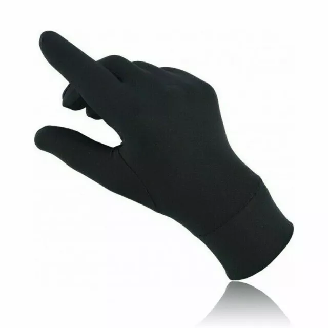 Lycra Silk Liner Thin Gloves Thermal Ski Inner Walking Cycling Motorbike