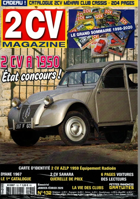 Catalogue Club Cassis 1992 – Méhari & Citroën Anciennes, Documentation Voiture