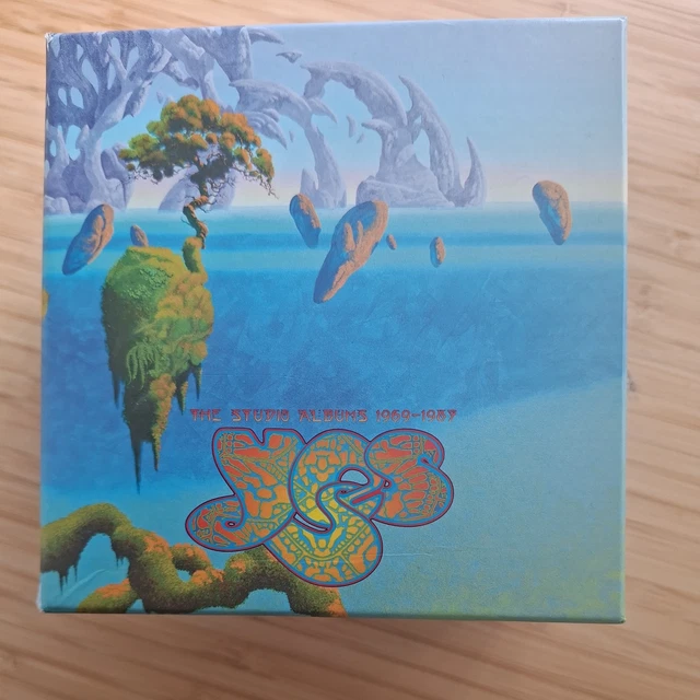 YES / THE STUDIO ALBUMS 1969-1987 Import CD Box Set Used Japan EUR