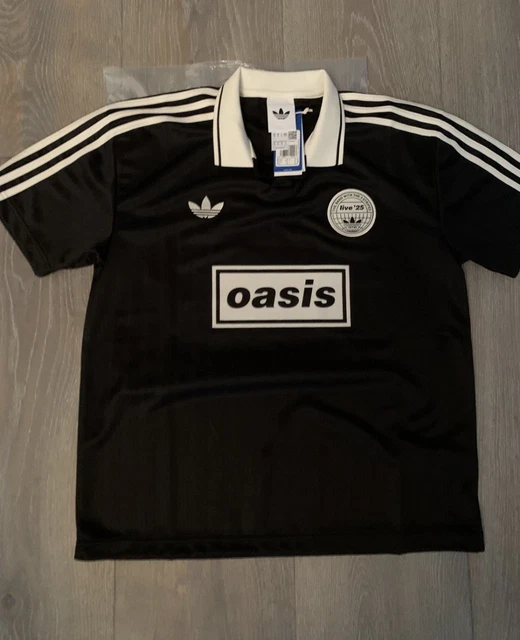 OASIS X ADIDAS Originals 25 Tour Jacquard Jersey Black M