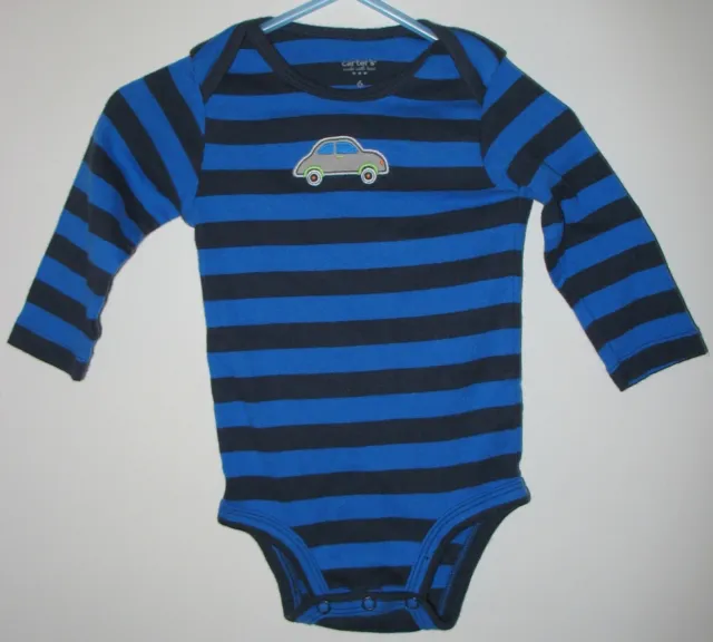 CARTER'S  Baby Infant Boy   STRIPE  Bodysuit One Piece Romper 6 Months