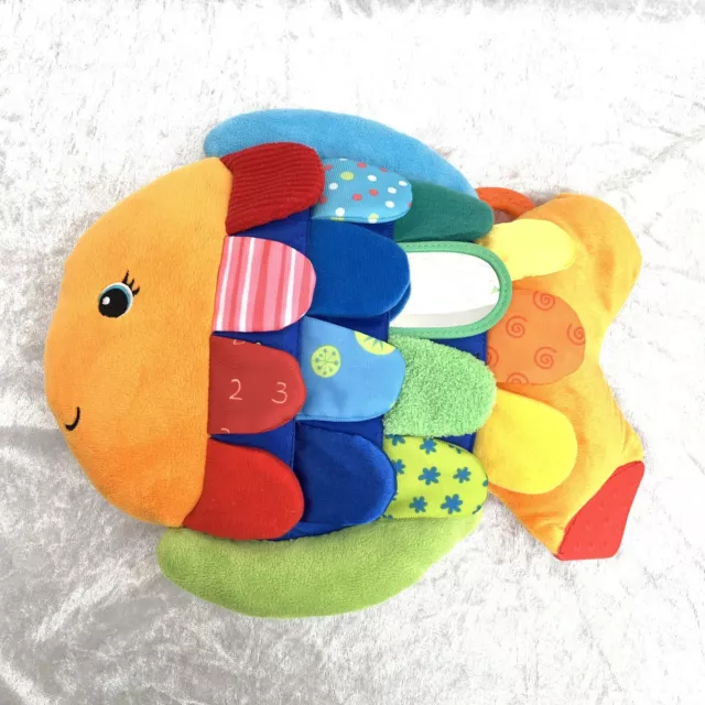 Melissa & Doug Flip Fish bambino giocattolo apprendimento sensoriale arricciacapelli denti K's bambini