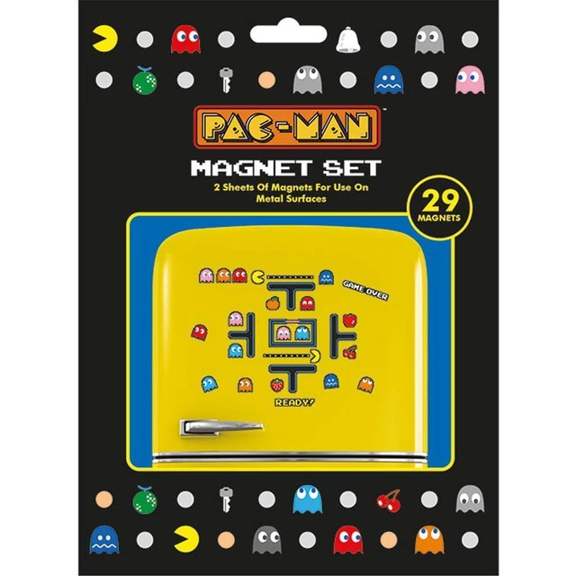 PacMan  Set de Imanes de Nevera  Pack de 29 (TA8210)