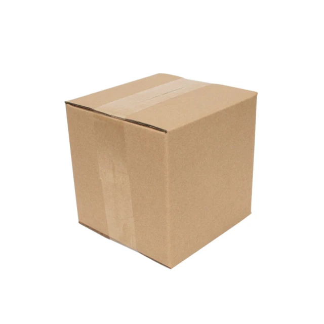 100 Yellow 7x7x7 Inch Corrugated Shipping Boxes for Packaging