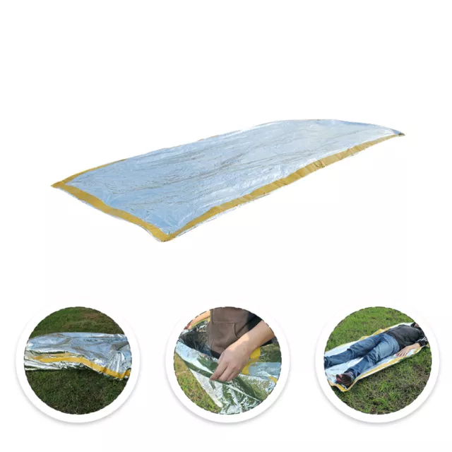 First Aid Sleeping Bag Pet Aluminized Film Foldable Pad Bags for Adults Mummy